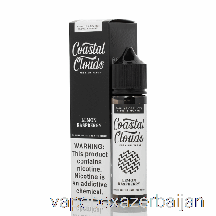 Vape Box Azerbaijan Lemon Raspberry - Coastal Clouds Co. - 60mL 3mg